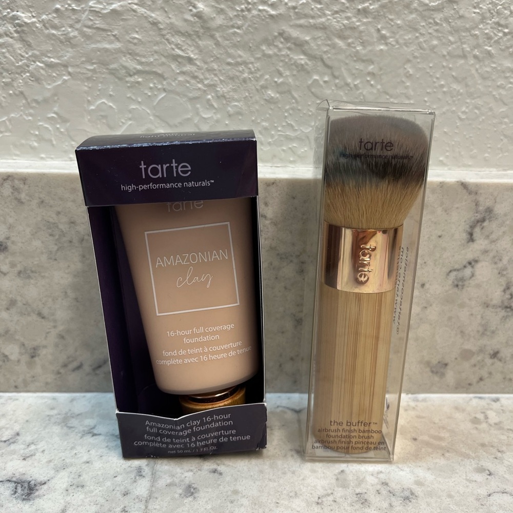 Tarte Amazonian Clay 16-hour full coverage foundation - shade 20N light neutral
